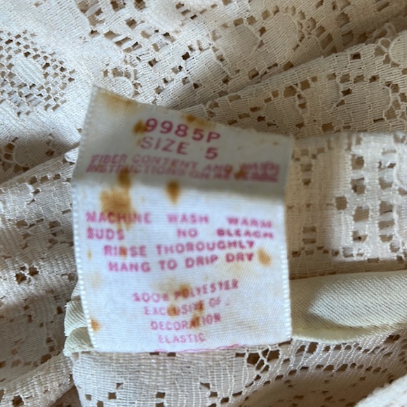 Vintage Cottagecore lace dress - Picture 9 of 9